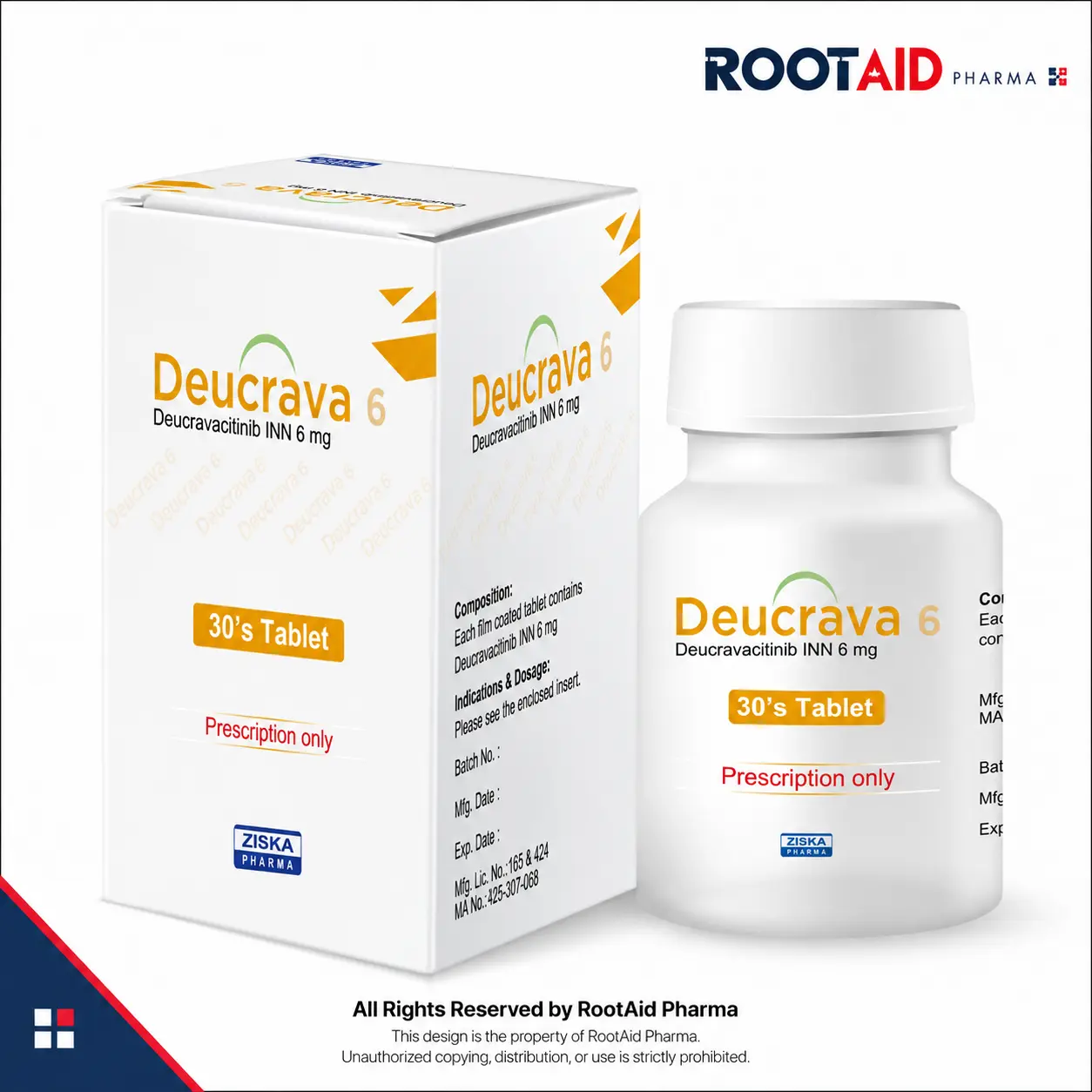 Deucrava 6 mg (Deucravacitinib) Tablets