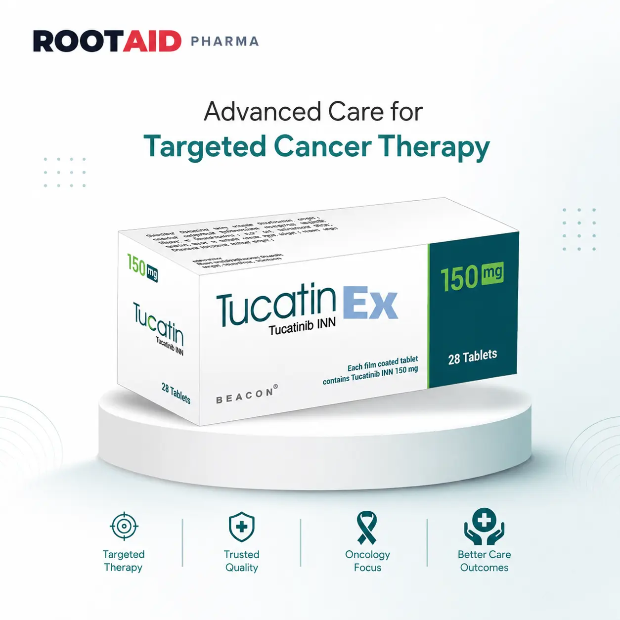 Tucatin 150 mg (Tucatinib) Tablets